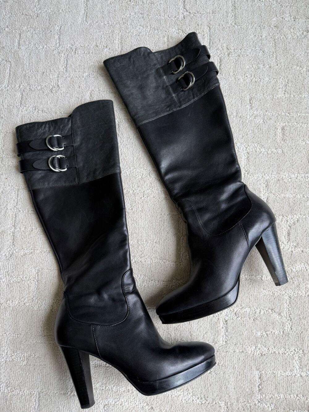 NikeAir Courtney Cole Haan Womens Tall Boot Womens Buckles